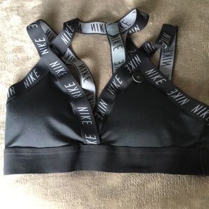 New Nike black sports bra